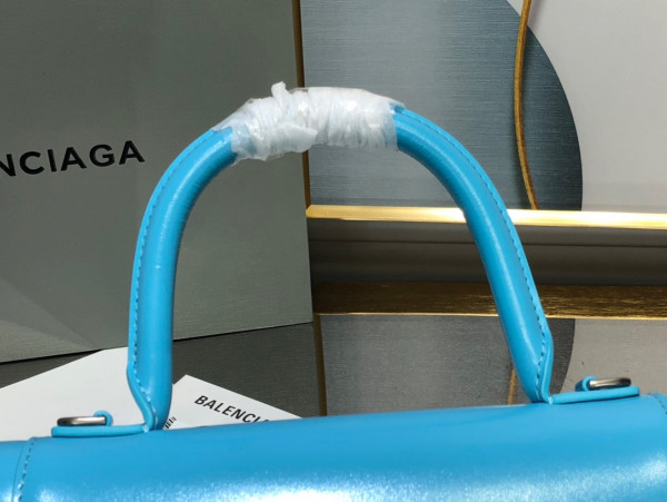 Ba*len*cia*ga  hourglass stretched top handle bag