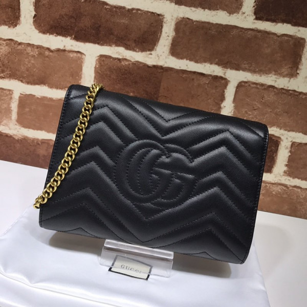 G*u*i gg marmont chain wallet