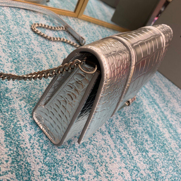 Ba*len*cia*ga  hourglass chain bag