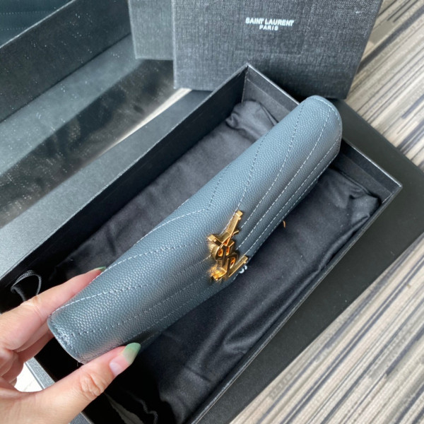 Y*L monogram large flap wallet