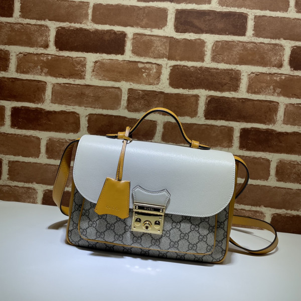 G*u*i padlock small shoulder bag