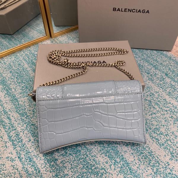 Ba*len*cia*ga  hourglass chain bag