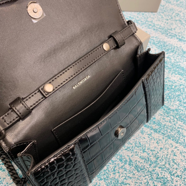 Ba*len*cia*ga  hourglass chain bag