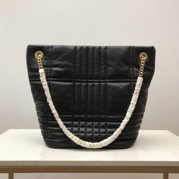 B**rry medium quilted lambskin lola bucket bag