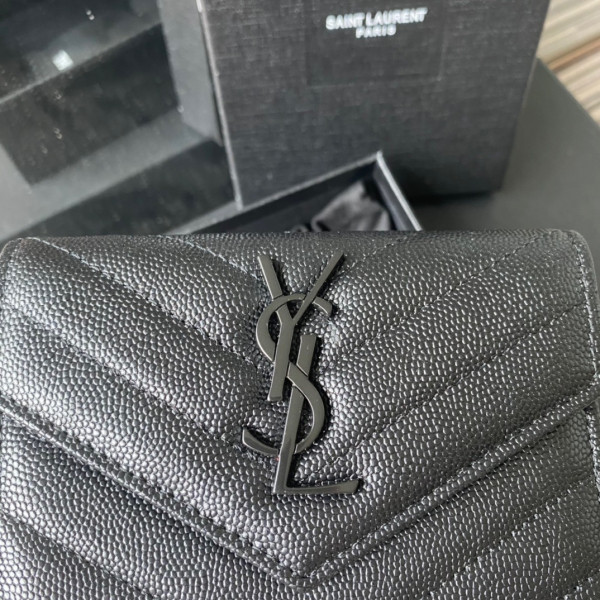 Y*L monogram small envelope wallet in