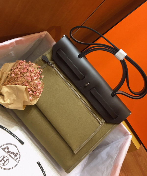 H**mes herbag 31cm all handmade