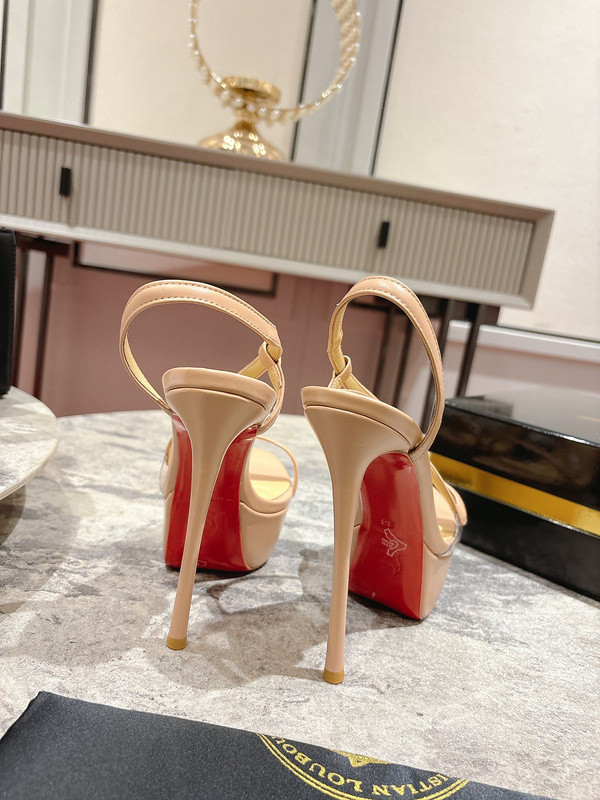 Ch**an louboutin heels sandal - 15cm