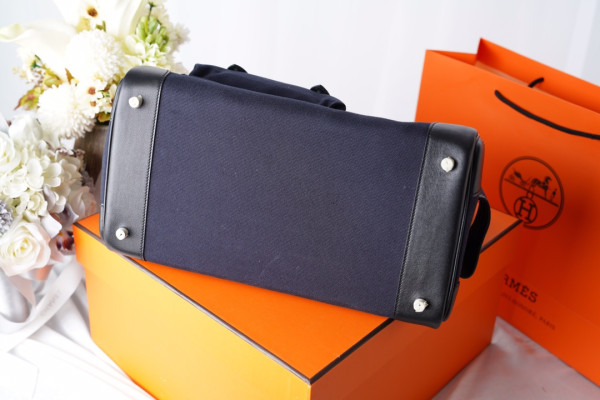 H**mes cargo birkin bag canvas and swift 35