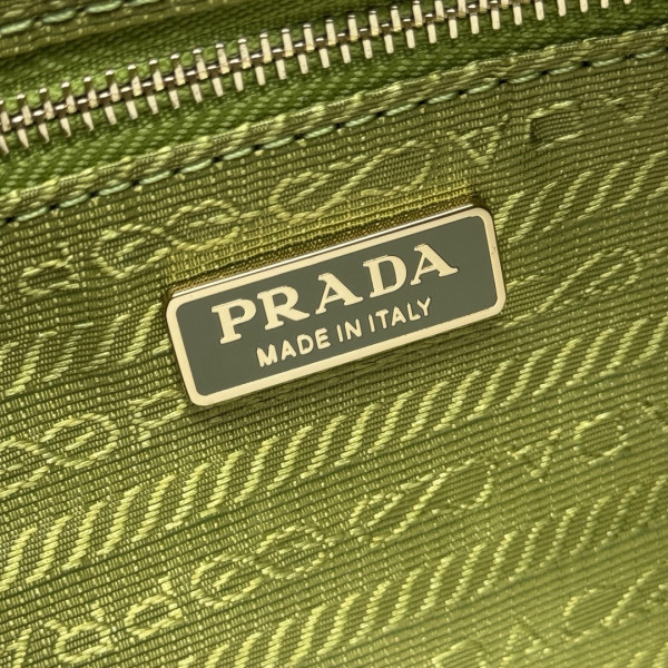 Pra*a demi-lune re-nylon shoulder bag