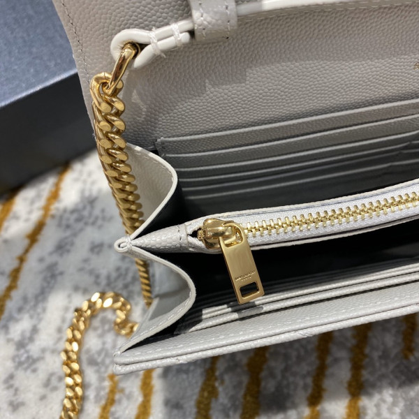 Y*L cassandre matelassÉ chain wallet