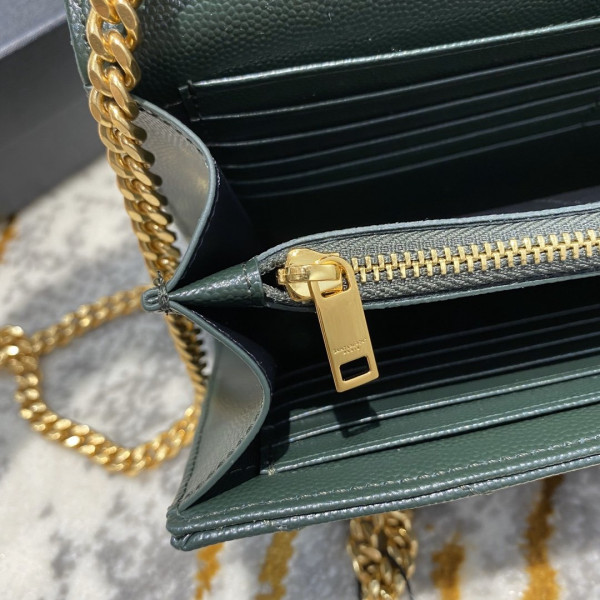 Y*L cassandre matelassÉ chain wallet