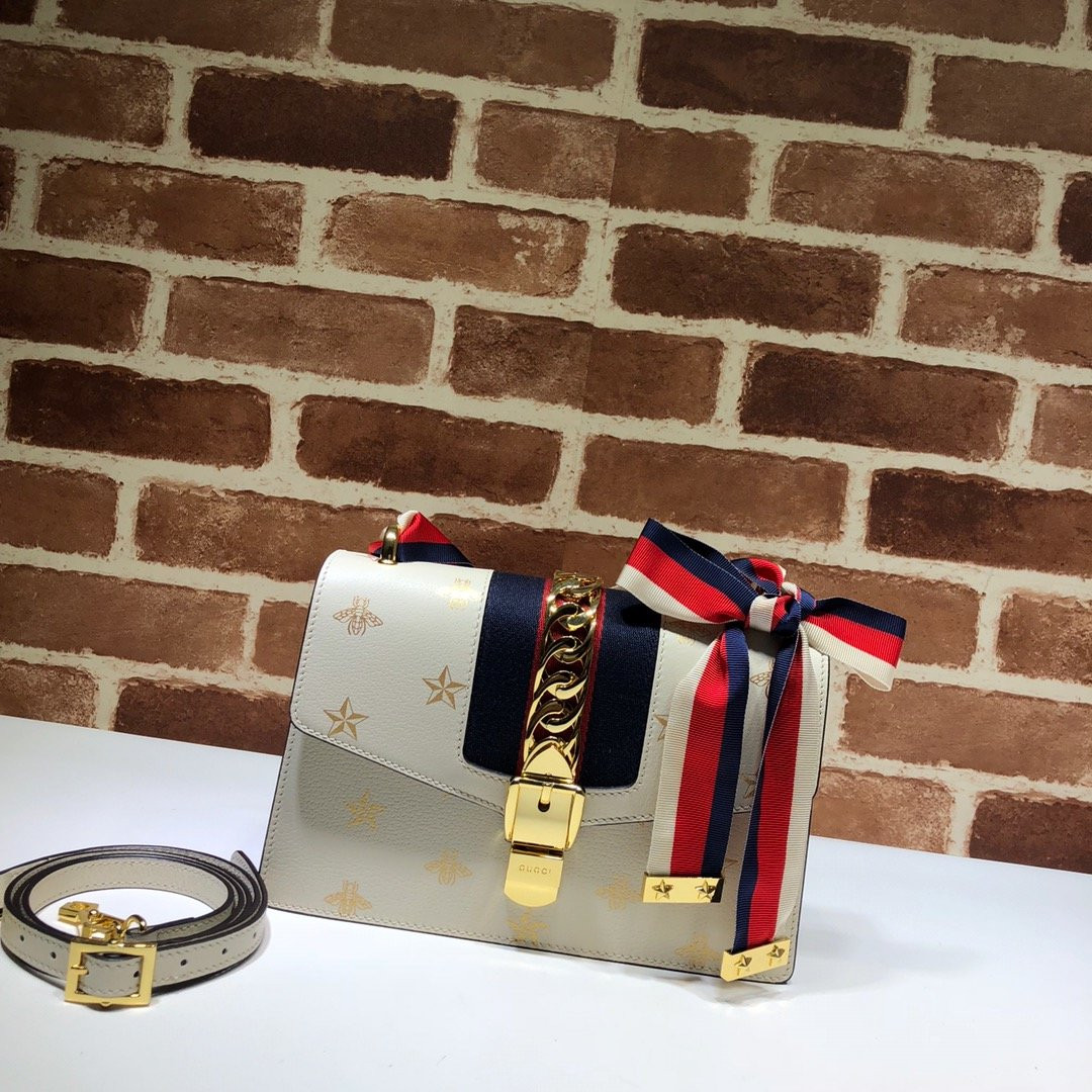 G*u*i sylvie bee star small shoulder bag