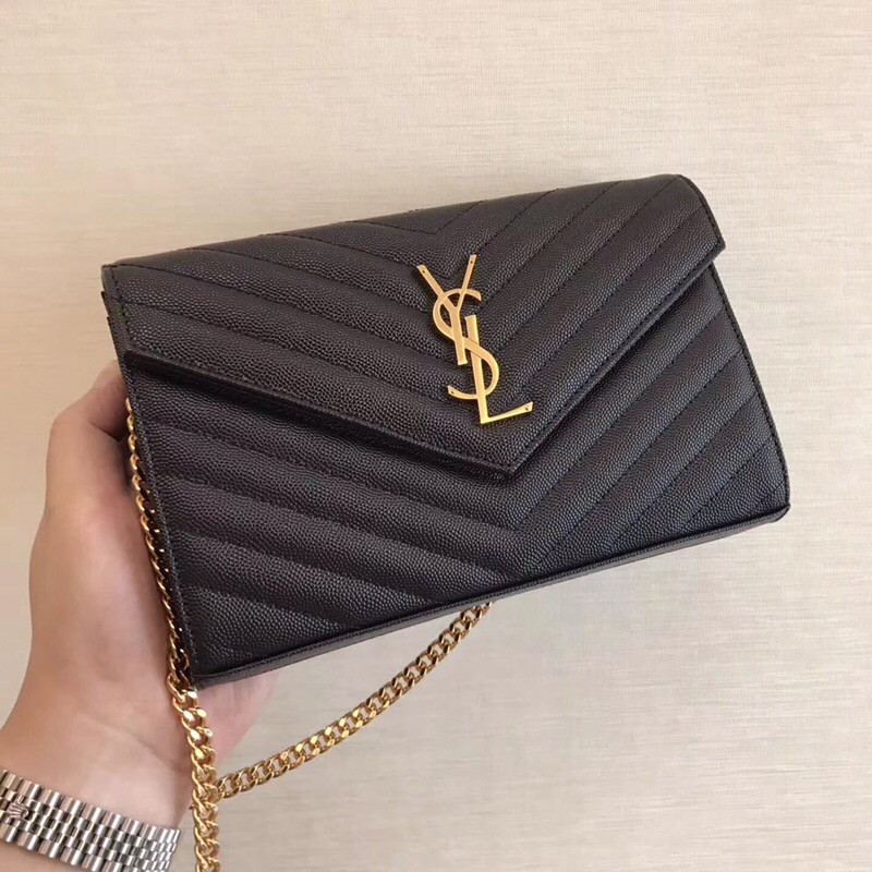 Y*L cassandre matelassÉ chain wallet